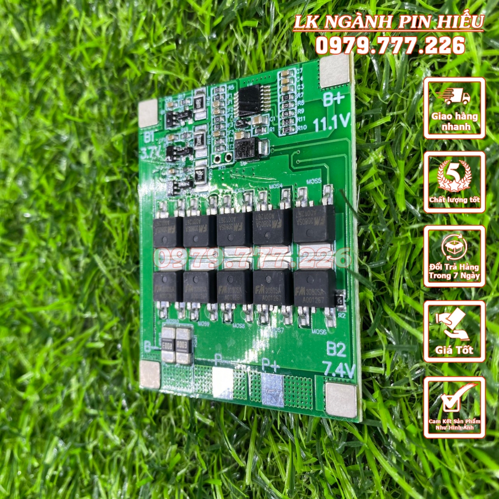 MẠCH BẢO VỆ PIN 3S30A V3.1 MẠCH CHÍNH HÃNG