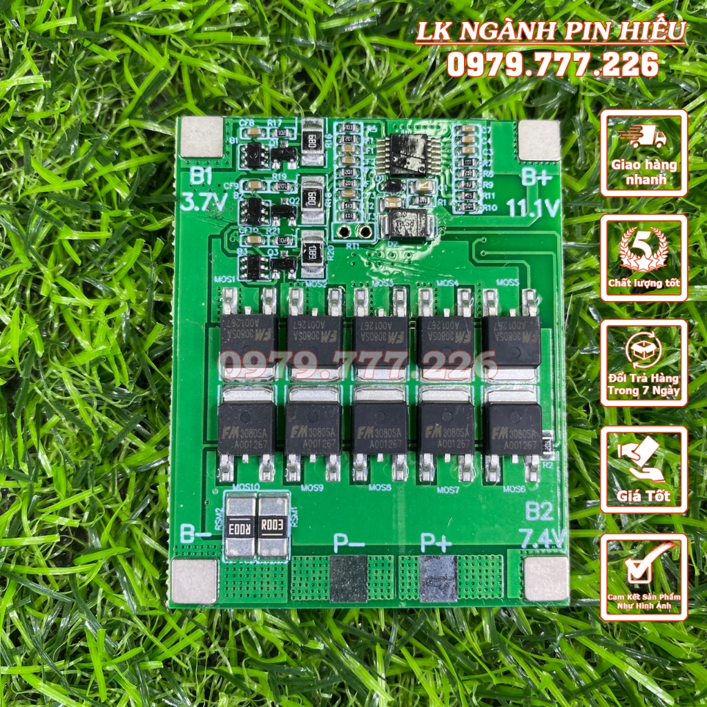 MẠCH BẢO VỆ PIN 3S30A V3.1 MẠCH CHÍNH HÃNG