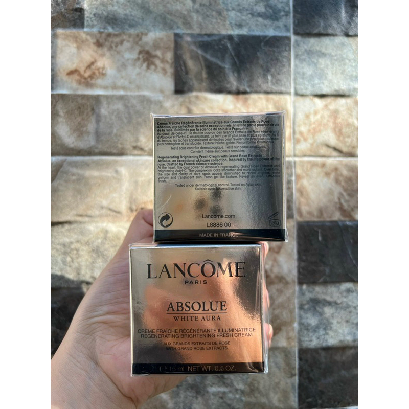 Kem dưỡng trắng da LANCÔME ABSOLUE WHITE AURA 15ml