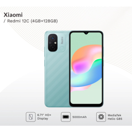 Redmi 12C  5G 512GB ROM + 12GB RAM Có chức năng Facelock 6.5 MÀN HÌNH IPS LCD * Điện thoại thông minh nhập khẩu mới