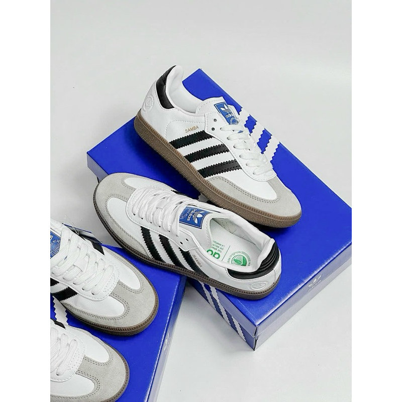 Sam_ba đế thấp fullsize trắng đen