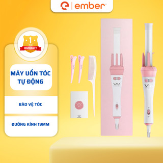 Máy uốn tóc xoăn cầm tay ember xoay 360 máy uốn tóc tự động