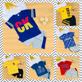 💥 Bộ thun cotton bé trai size 20-45kg