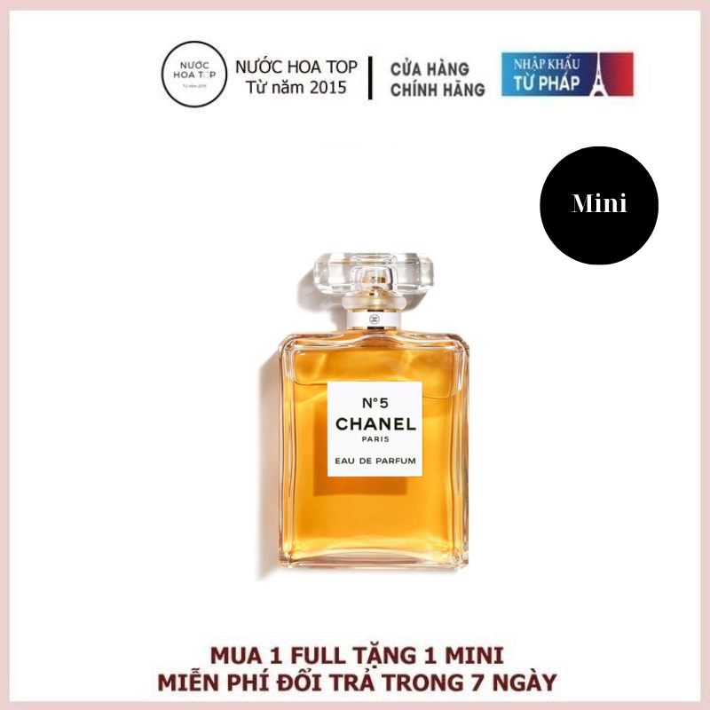 Nước Hoa mini Chanel N5 vàng 7.5ml