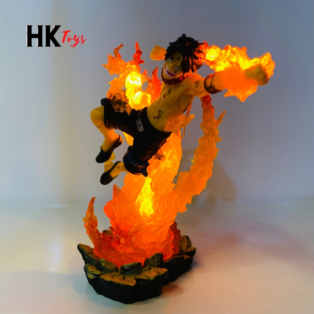 Mô hình OnePiece ACE bản siêu cấp fzero có led USB - One Piece - No Box - HKTOYS
