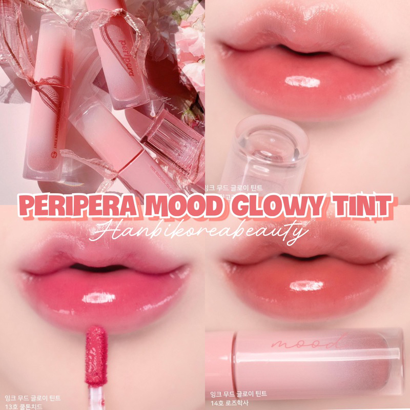 (ĐÃ VỀ MÃ MÀU MỚI) ✨ Son PERIPERA Ink Mood Glowy Tint 4g