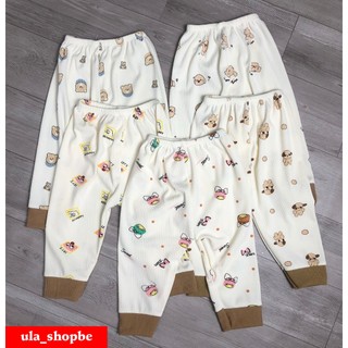 Quần len tăm dài cho bé trai bé gái, len tăm coton mềm mịn, co giãn. size từ ss-16kg