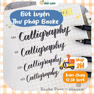 Bút Baoke Luyện Viết Calligraphy Thư Pháp Hiện Đại Nhà Cam