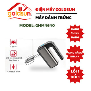 Máy đánh trứng GOLDSUN đạt tiêu chuẩn chất lượng, máy đánh trứng cầm tay, bảo hành 12 tháng