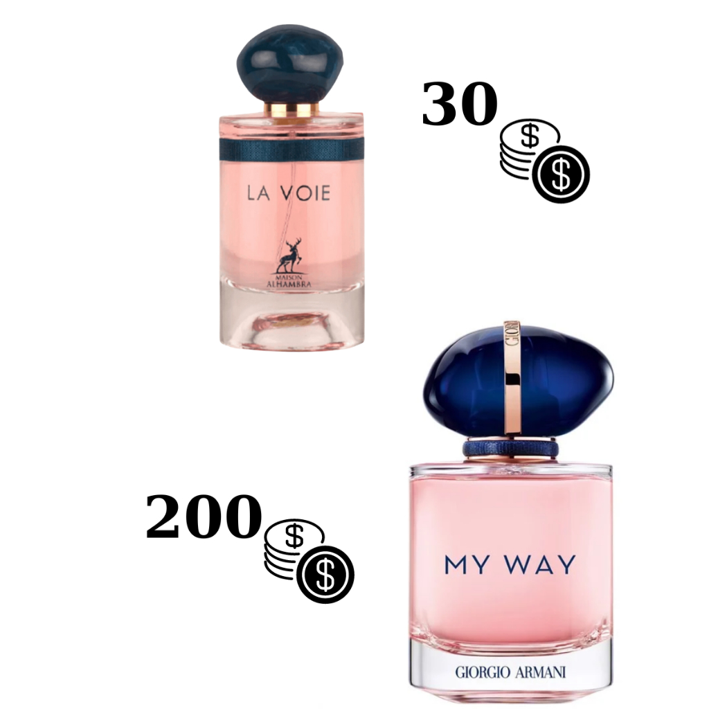🌸𝓛𝓨𝓞𝓝🌸Nước hoa nữ La Voie Maison Alhambra bản dupe Giorgio Armani My Way. Lưu hương lâu 8 tiếng. Nhẹ nhàng - Nữ tính