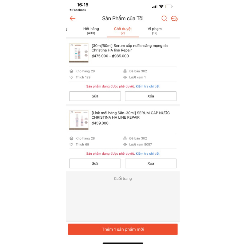 SERUM CẤP NƯỚC- CĂNG MỌNG DA CHRISTINA HA LINE REPAIR