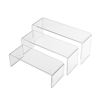  Trong suốt  Kệ Mica Chữ U Trưng Bày Sản Phẩm Kệ Để Giày Kệ Để Mô Hình đồ chơi 