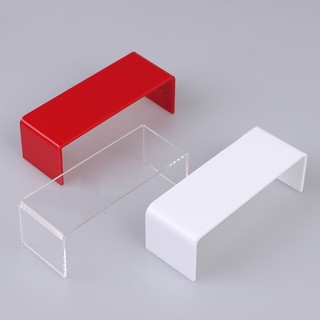   Màu trắng sữa  Kệ Mica Chữ U Trưng Bày Sản Phẩm Kệ Để Giày Kệ Để Mô Hình  Acrylic 