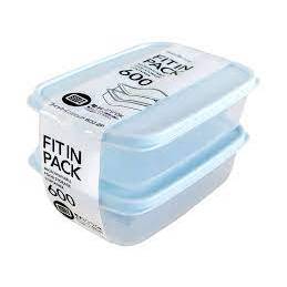 Set 2 Hộp Nhựa Nắp Dẻo SANADA 600ml NỘI ĐỊA NHẬT BẢN