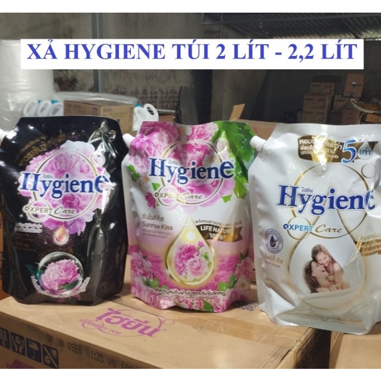 Nước xả vải Hygiene thái đậm đặc túi to 2000ml