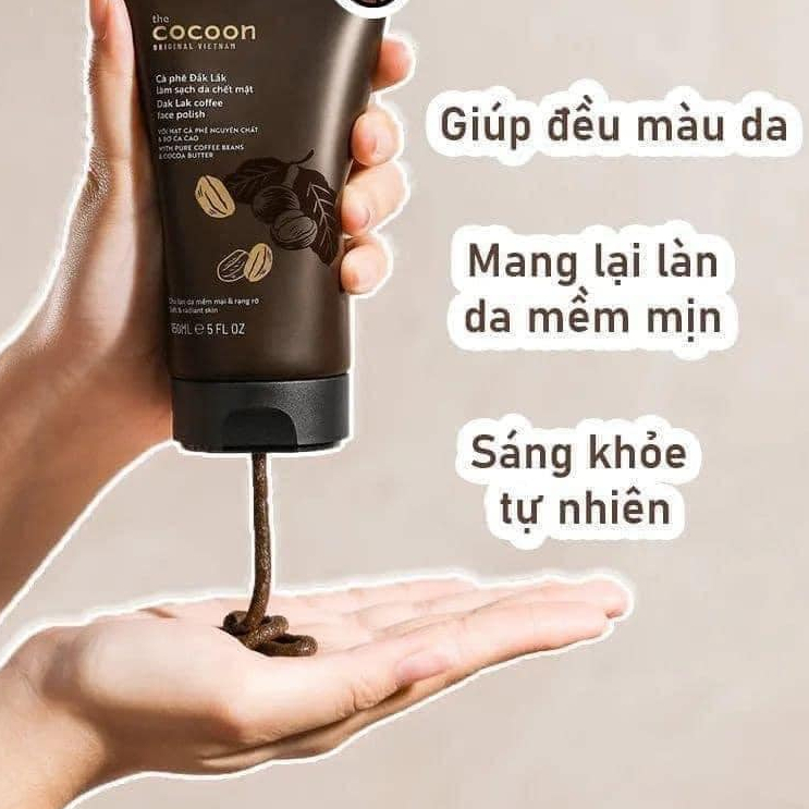 Tẩy Tế Bào Chết Mặt Cà Phê Đắk Lắk Cocoon