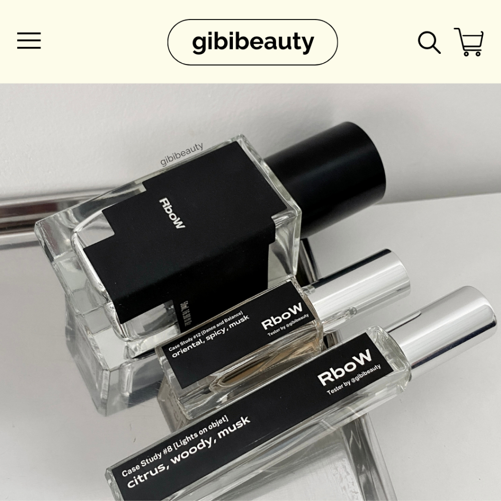 Nước hoa RBOW Case Study