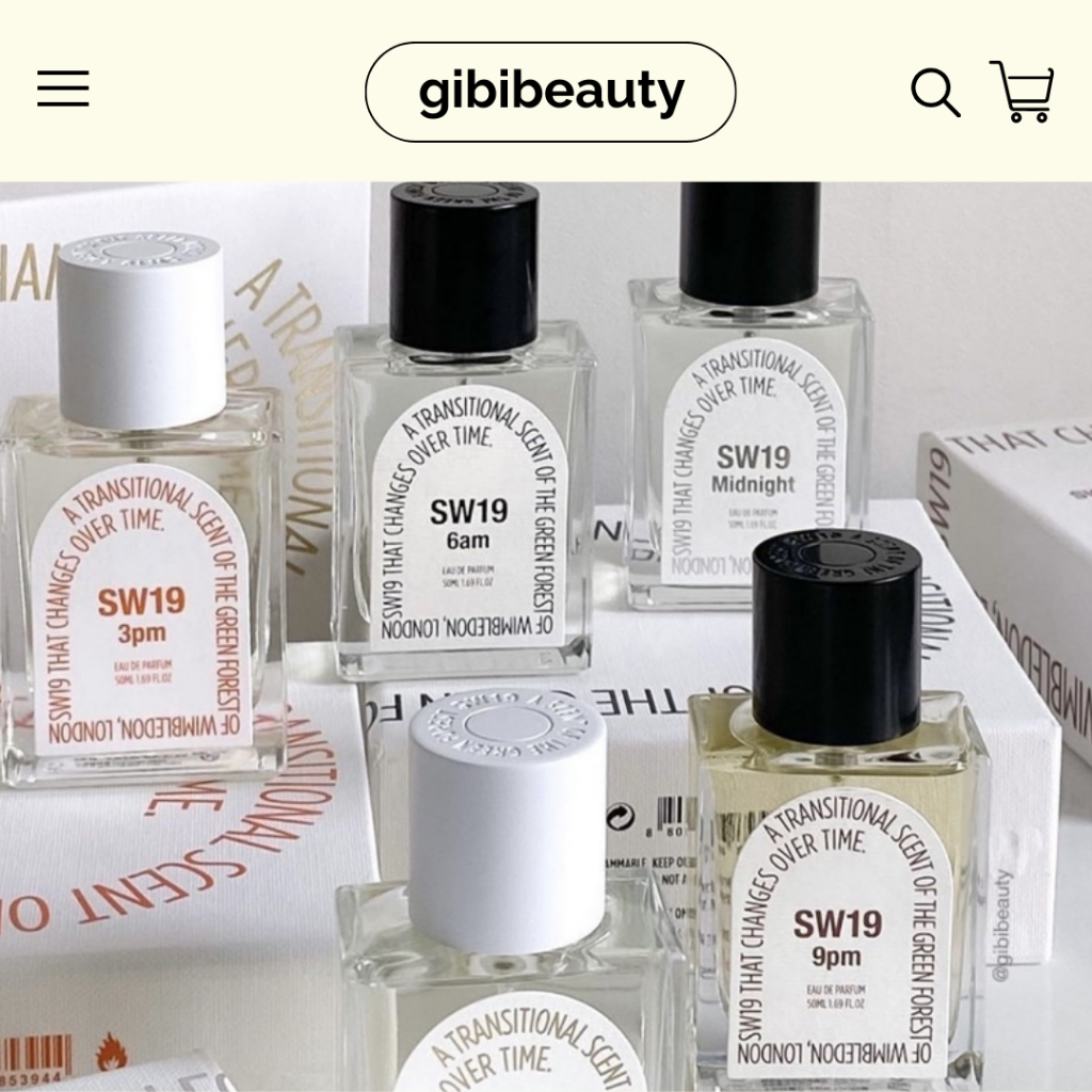 Nước hoa SW19 That Changes Over Time 50ml