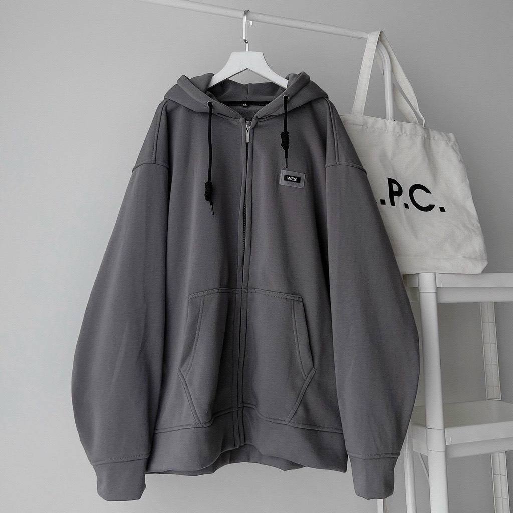 ÁO KHOÁC NỈ HOODIE CROPTOP FROM RỘNG CÁ TÍNH CHẤT DÀY DẶN HÀNG BÁN SHOP