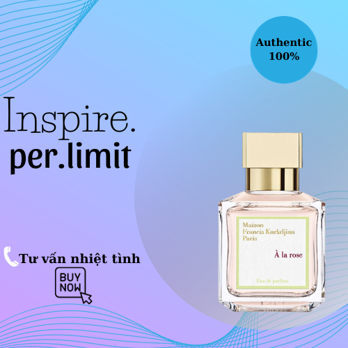 🍬Nước hoa MFK A La Rose 5ml/10ml 𝐈𝐧𝐬𝐩𝐢𝐫𝐞.𝐩𝐞𝐫.𝐥𝐢𝐦𝐢𝐭