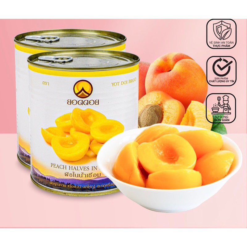 Đào ngâm Thái Lan BODDOB