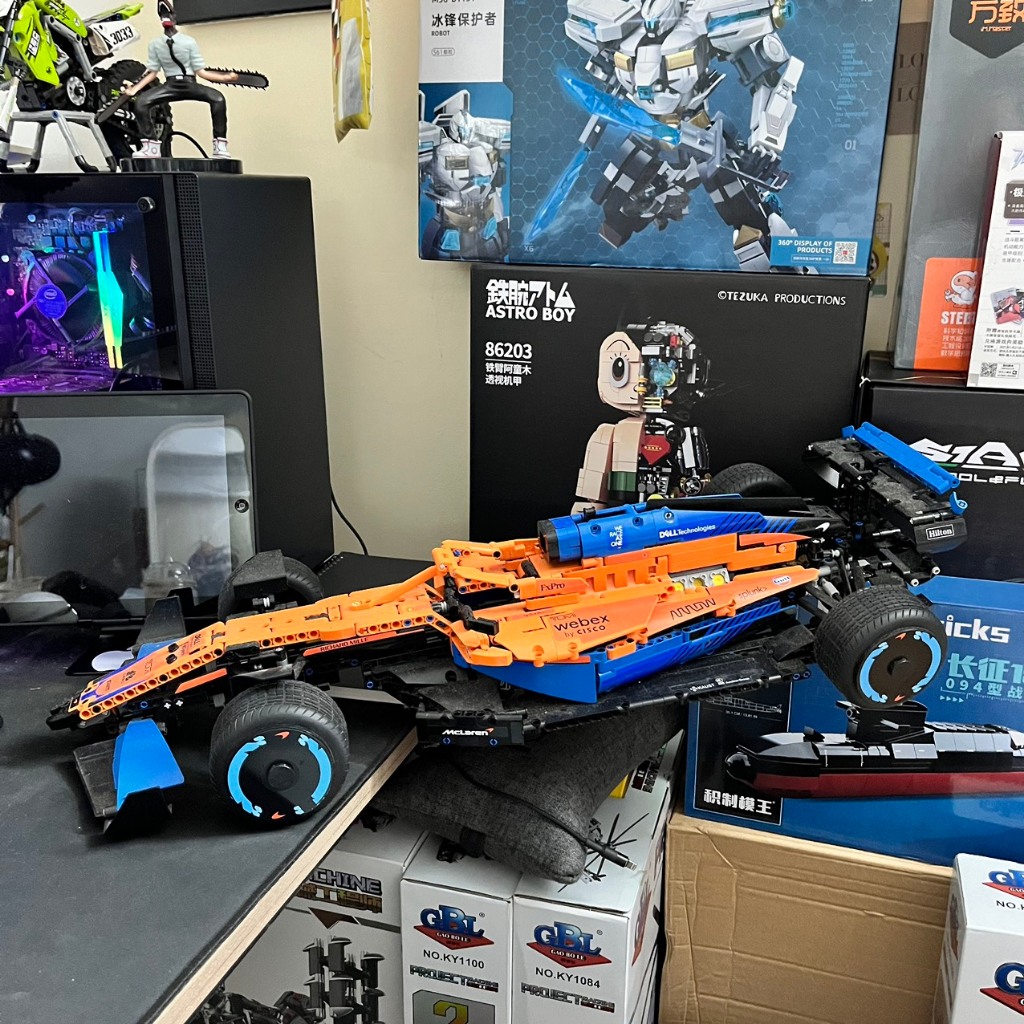 Mô Hình Lắp Ráp Technic, Siêu Xe F1 1432 Mảnh Ghép, Đồ Chơi Trí Tuệ, Trang Trí Tỷ Lệ 1:8