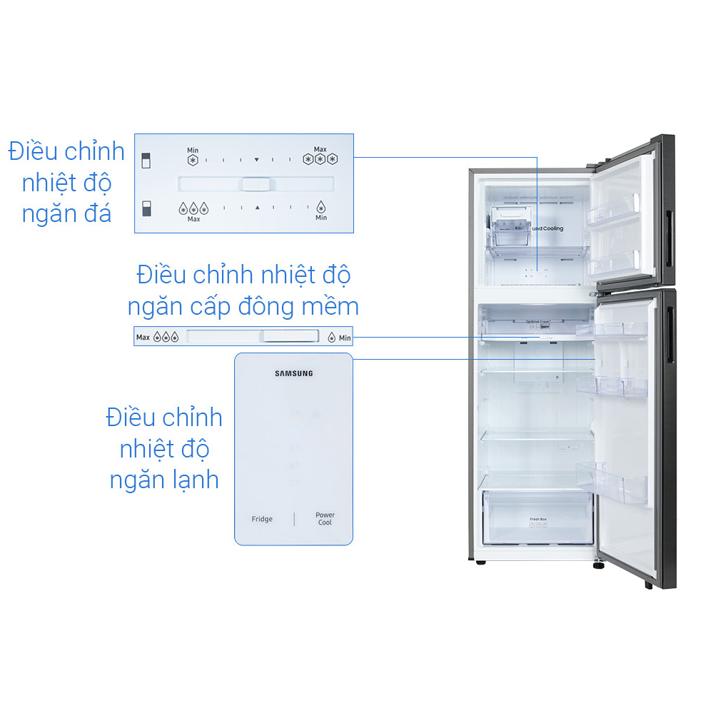 RT35CG5424B1SV -- Tủ Lạnh Samsung Inverter 348 Lít RT35CG5424B1SV - BẢO HÀNH CHÍNH HÃNG