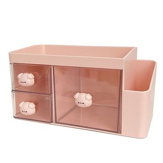 Hộp đựng bút để bàn kèm Charm