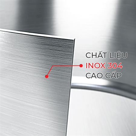 Chảo Inox 2 lớp cao cấp đáy liền Trimax XS EL 3753 size 24cm 26cm 28cm chính hãng Elmich