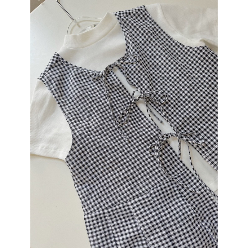 Áo kiểu cột nơ Tiny 18made ✿ 𝐁𝐲 𝐄𝐢𝐠𝐡𝐭𝐞𝐞𝐧 𝐀𝐠𝐚𝐢𝐧