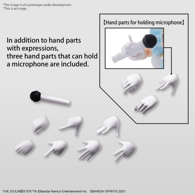 Mô hình lắp ráp Bandai 30MS Idol Master Mano Sakuragi - Color A