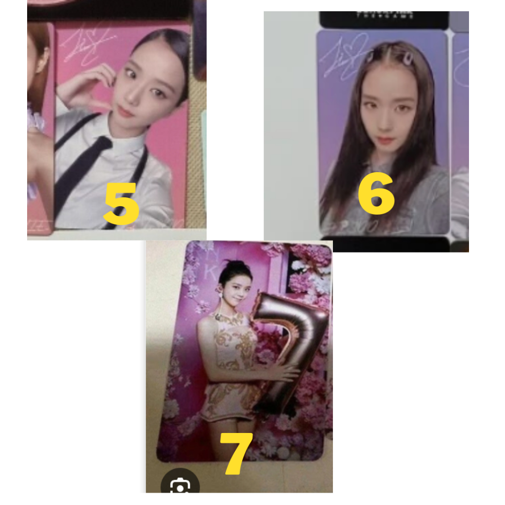 Thẻ ảnh thẻ bo góc Hàn Quốc BLACKPINK