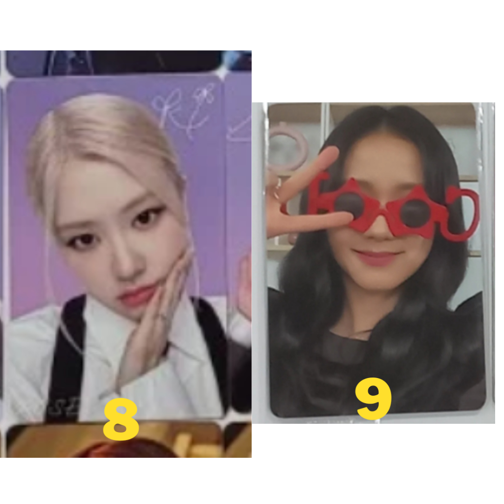 Thẻ ảnh thẻ bo góc Hàn Quốc BLACKPINK