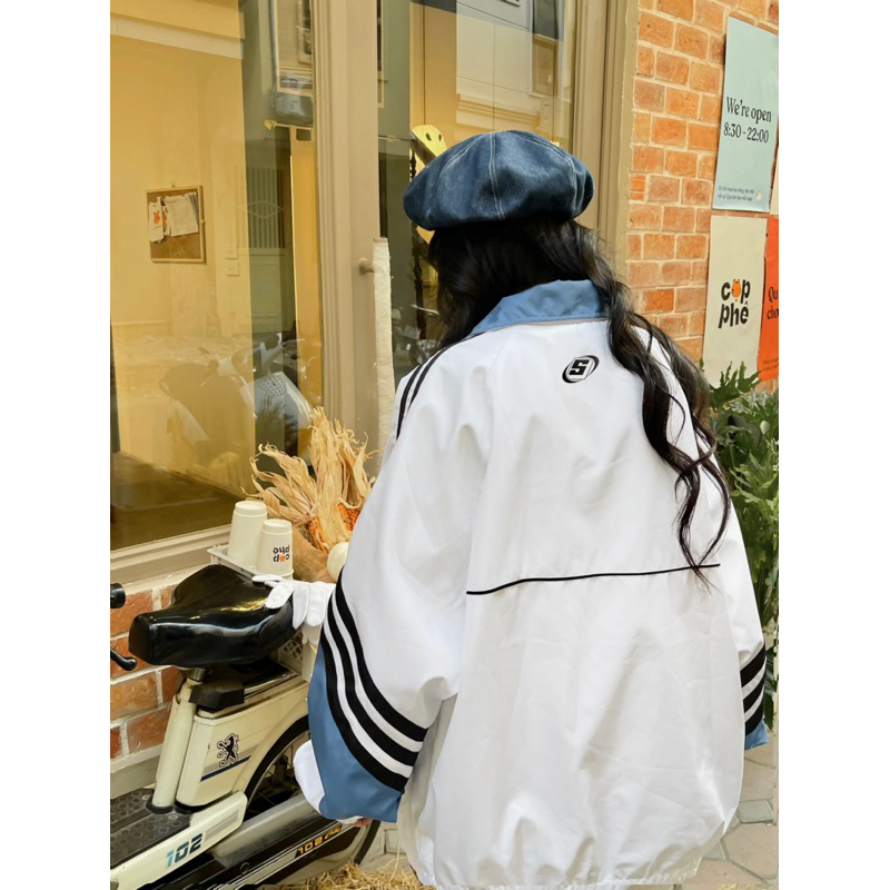 WINDBREAKER SPORTS OVERSIZED JACKET áo khoác dù