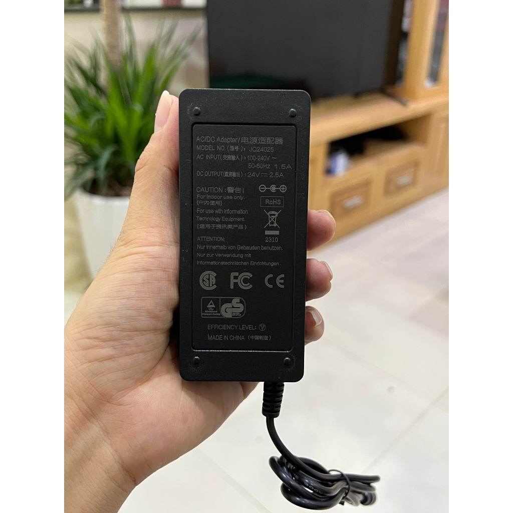 Adaptor nguồn 24v 2.5a 60w chính hãng