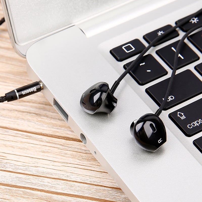Tai nghe có dây hiệu Baseus Encok H06 lateral in-ear