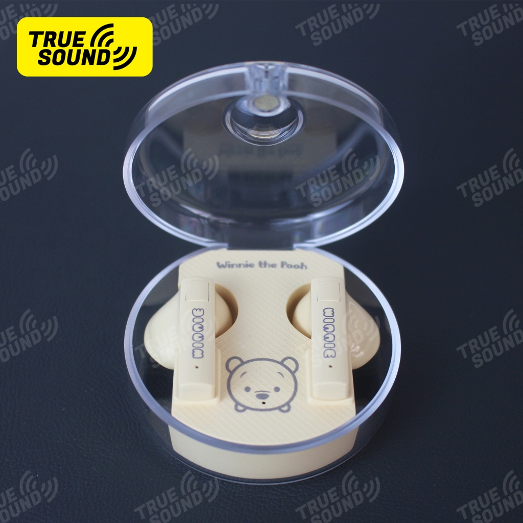 Tai nghe Bluetooth DISNEY TWS LK11 5.3V. Thiết kế ngộ nghĩnh; Kích hoạt HD call khi nhận cuộc gọi. Chuẩn chống nước IPX4