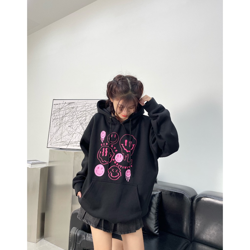 Áo hoodie nam nữ form rộng , áo khoác nỉ unisex lót bông cao cấp BOIN.STORE