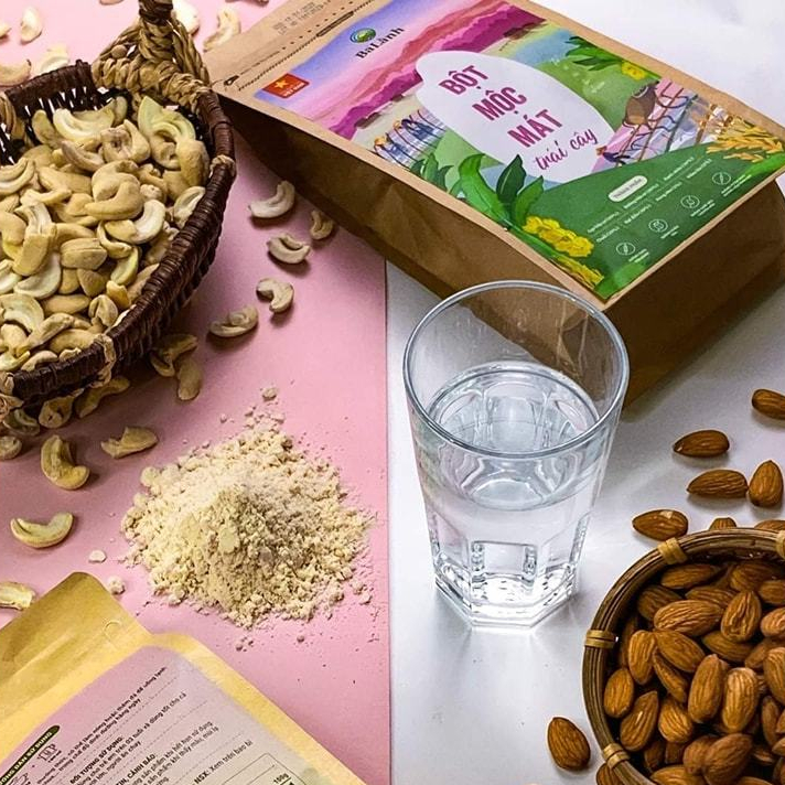Bột sữa hạt Mộc Mát Trái cây Ba Lành - TanlamFood - Sữa hạt thuần chay