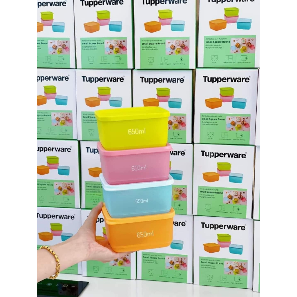 Trữ mát 650ml tupperware