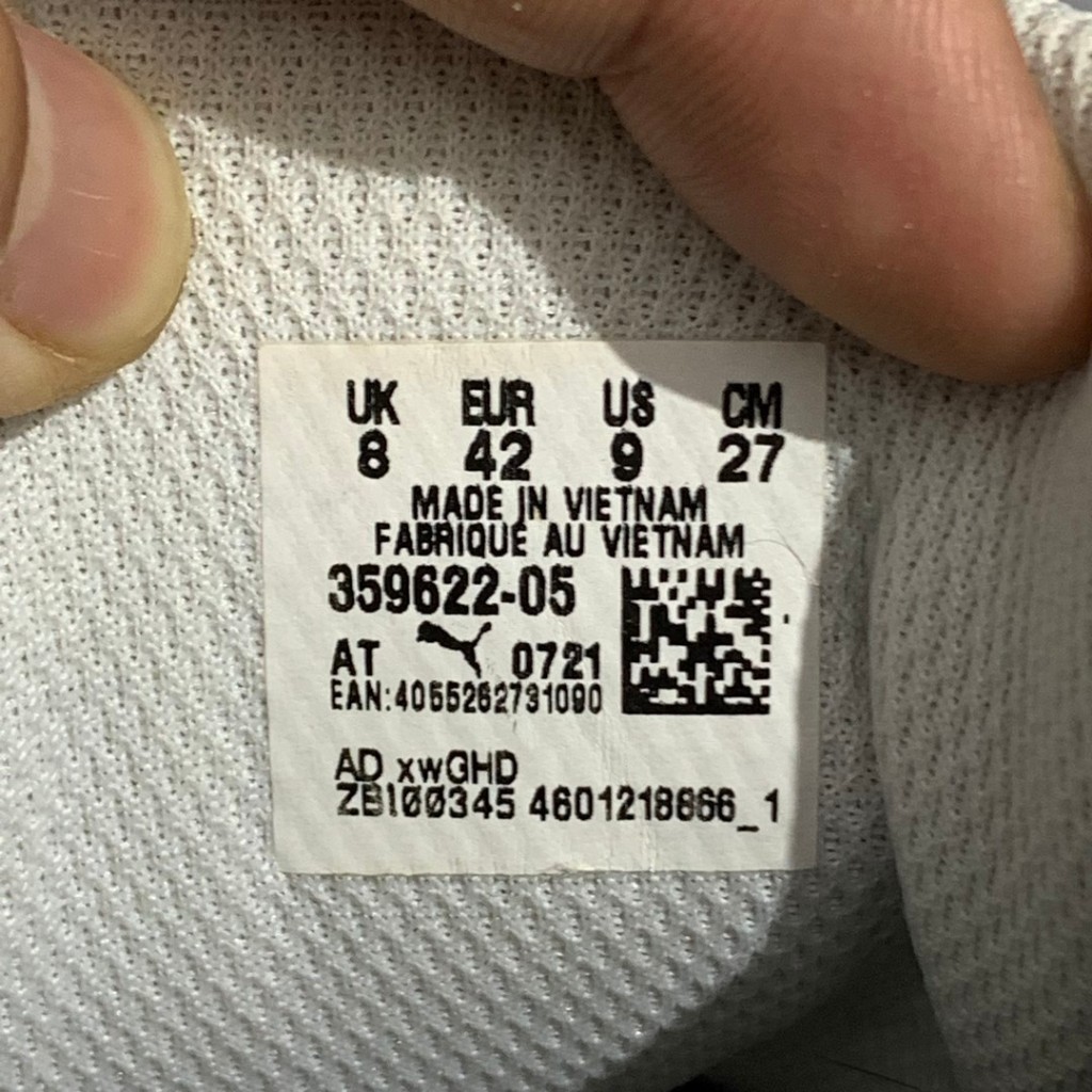 2hand Giày Puma Smash Vulc 359622-05 SIZE 42