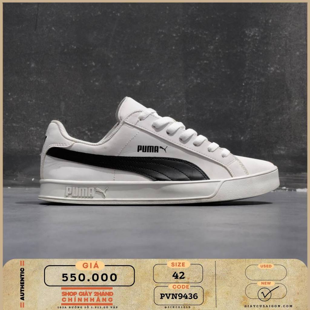 2hand Giày Puma Smash Vulc 359622-05 SIZE 42