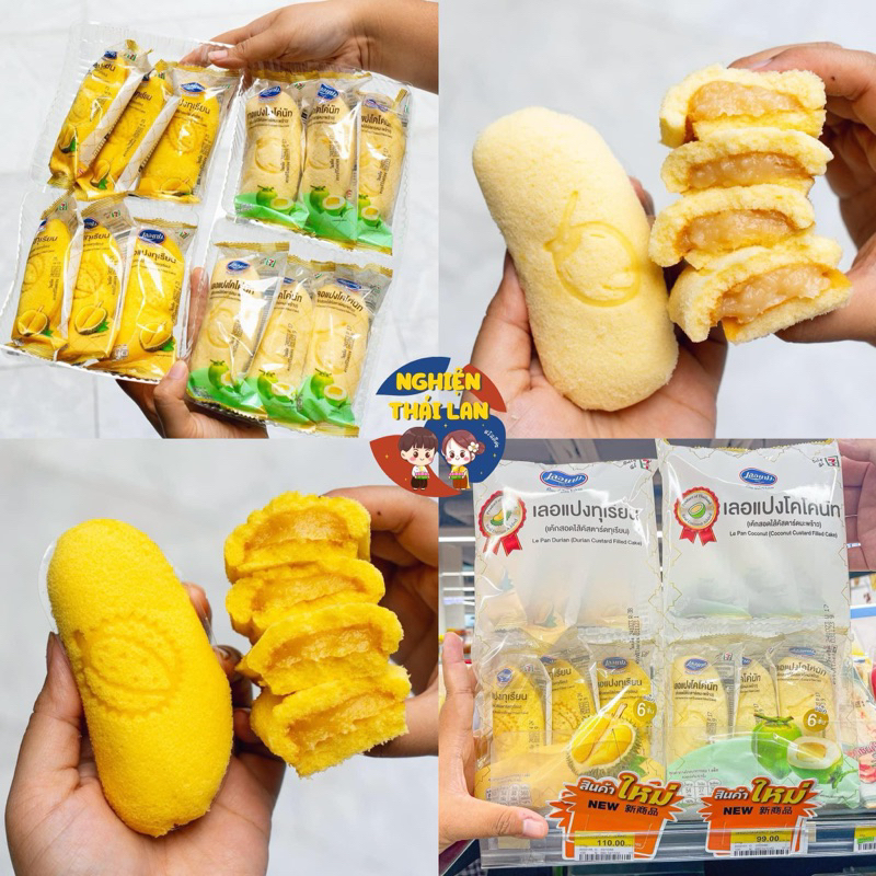 BÁNH DỪA / SẦU RIÊNG 711 HÀNG MỚI THÁI LAN