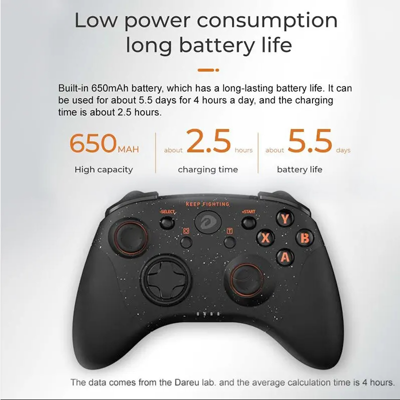 Tay Cầm Chơi Game DAREU H101X Dual-mode MKStore