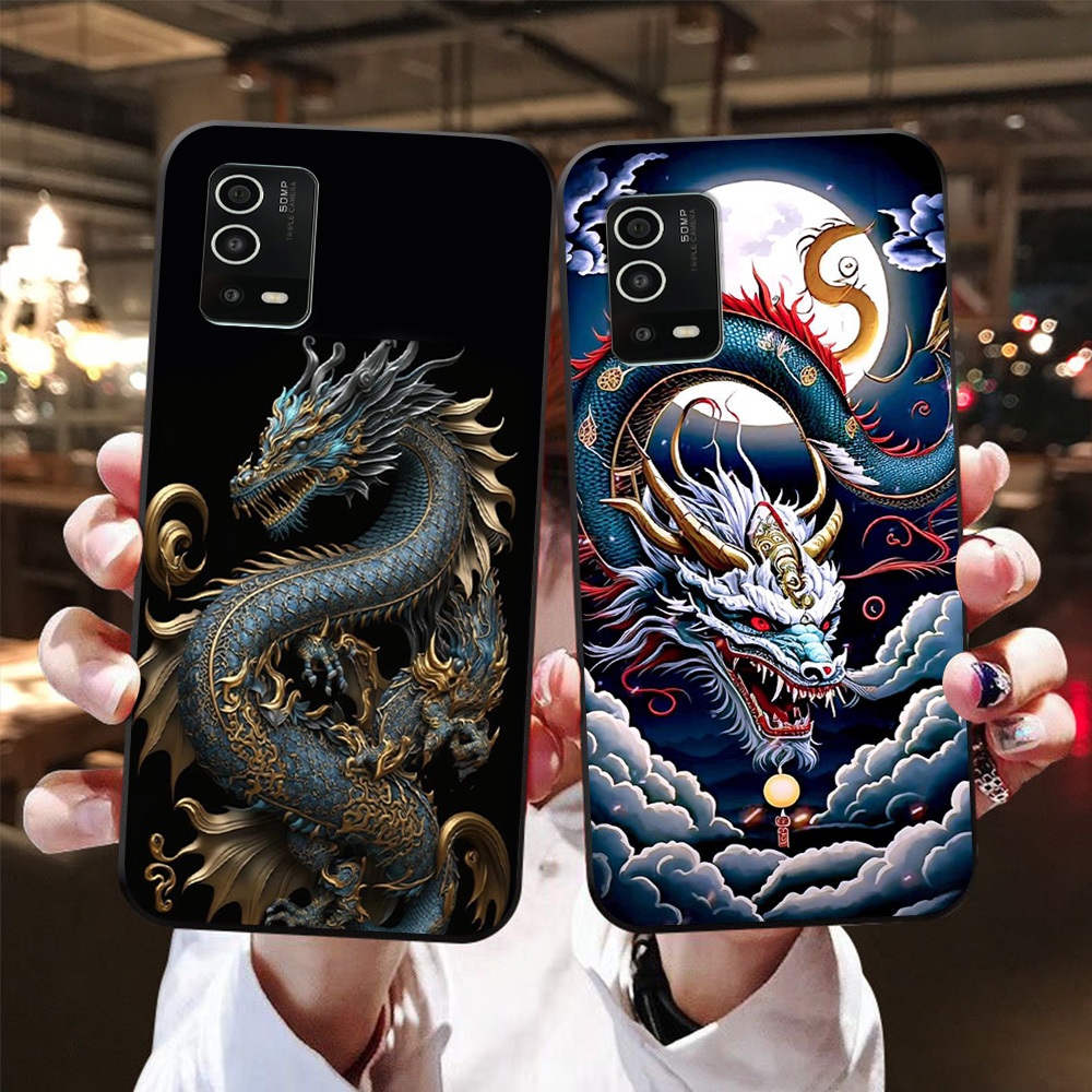 Ốp lưng oppo a54 4g / oppo a54 5g in hình rồng siêu chất
