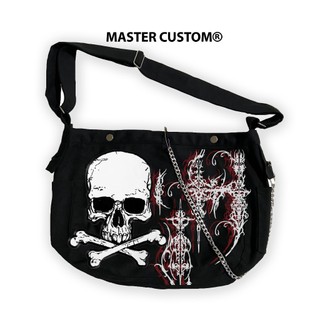 Túi đeo chéo canvas MASTER shadow punk bag unisex màu đen