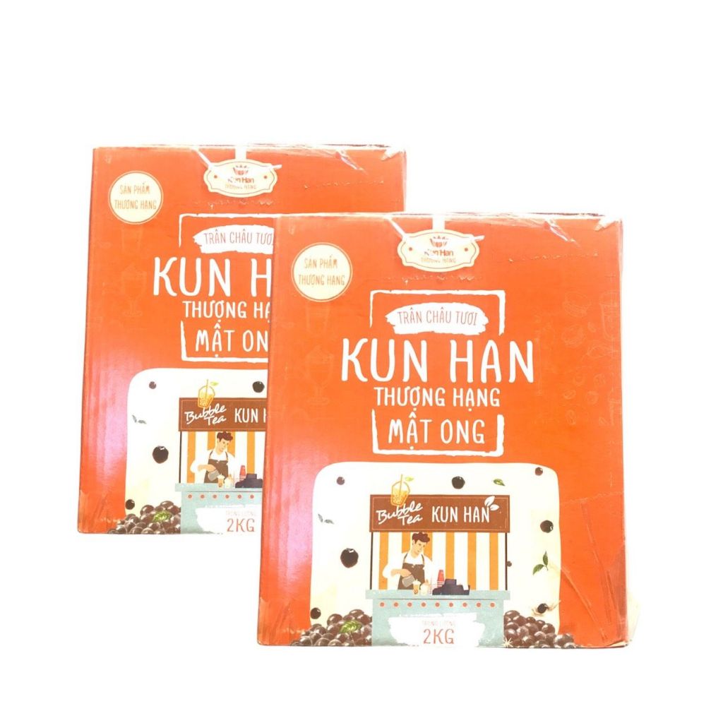 Trân châu tươi KUNHAN Minh Hạnh vị mật ong hộp 2kg