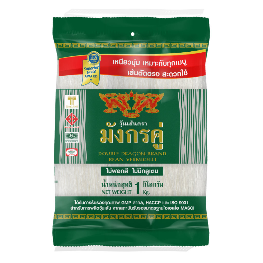 Thùng 10 gói - Miến Thái đậu xanh Song Long  1 kg