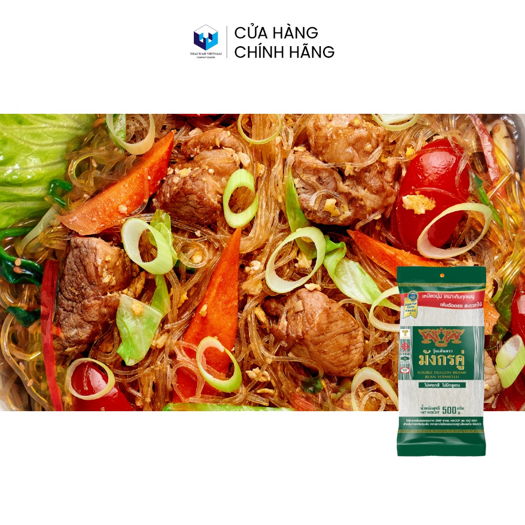 Thùng 10 gói - Miến Thái đậu xanh Song Long  1 kg