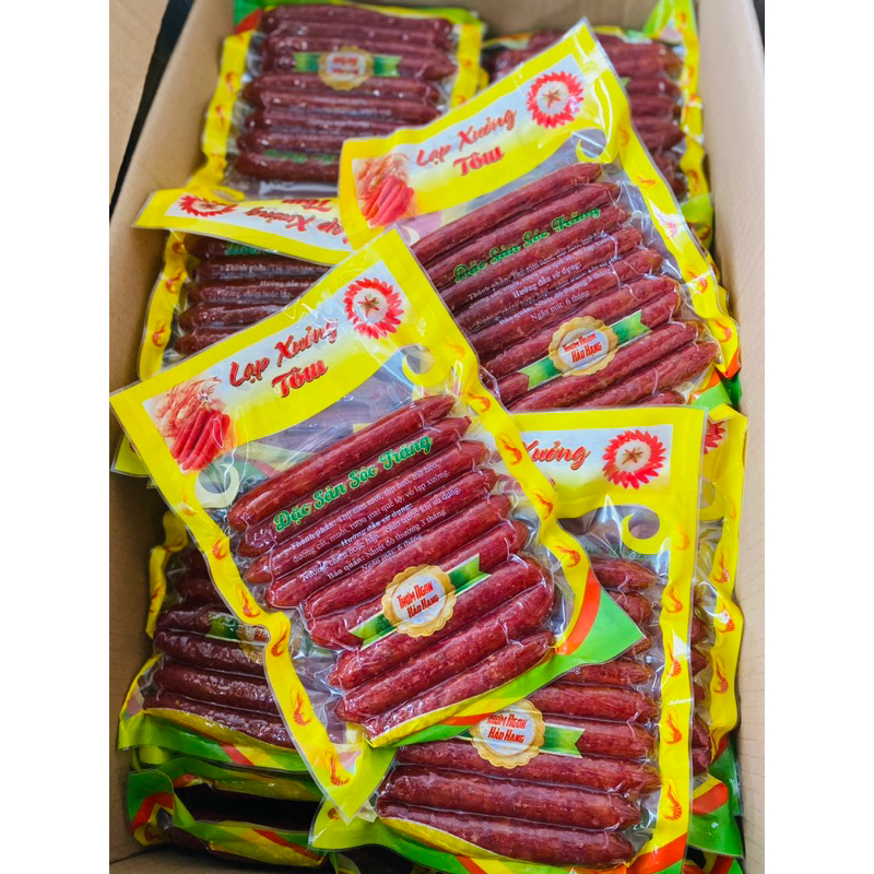 Lạp xưởng tôm gói 500gr